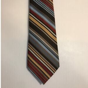 Par Excellence: Striped Short Wide Necktie